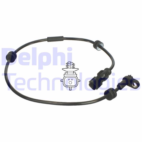 ABS SENSÖRÜ ARKA FORD FİESTA 08> - DELPHI - OEM 8V51