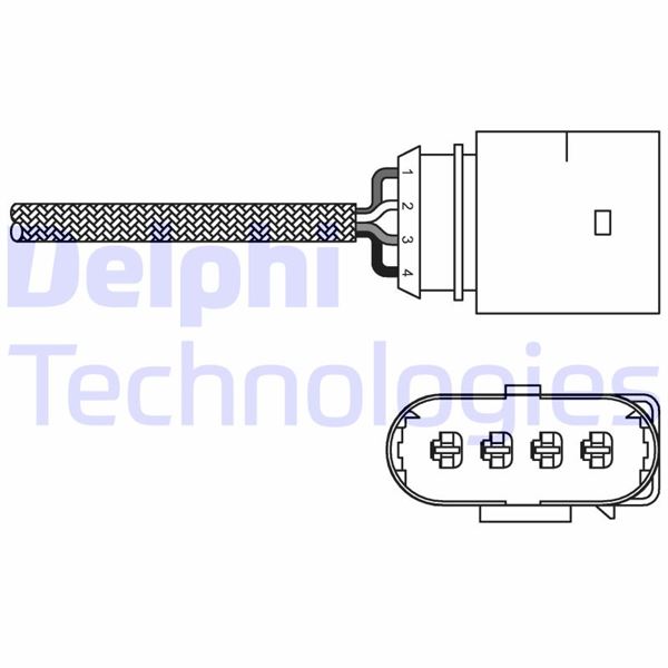 OKSİJEN SENSÖRÜ - AUDI A4 / VW PASSAT 07/99>06/08 - DELPHI