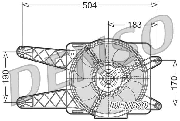 FAN. RADİATOR FIAT SEICENTO (98-10)