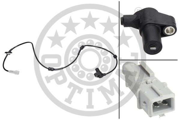 TEKERLEK HİZ SENSÖRÜ 4068B)-406 Break8E/F)-406 Coupe8C) - OPTIMAL - OEM 4545.48