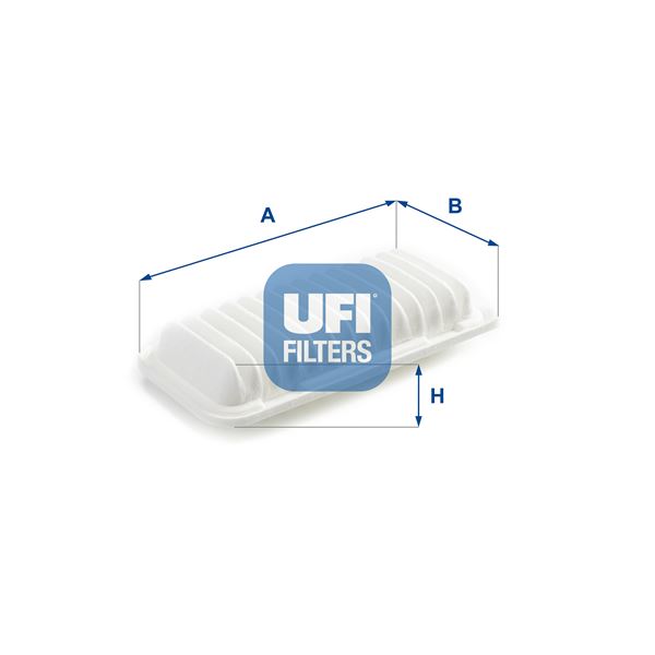 HAVA FİLTRESİ TOYOTA YARIS 1,33L 1NR-FE NSP130 11-> 1,3L 2NZ-FE NCP10 99-02 / URBAN CRUISER 1,33L 1NR-FE NSP110 09-> - UFI - OEM 178010Y010