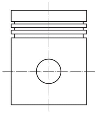 PİSTON M.BENZ M115 200-220B 85>95PS 1968>198...