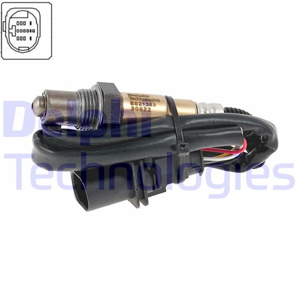 OKSİJEN SENSÖRÜ FIESTA VI-FOCUS III-MONDOE 14>1 - DELPHI - OEM 1697560