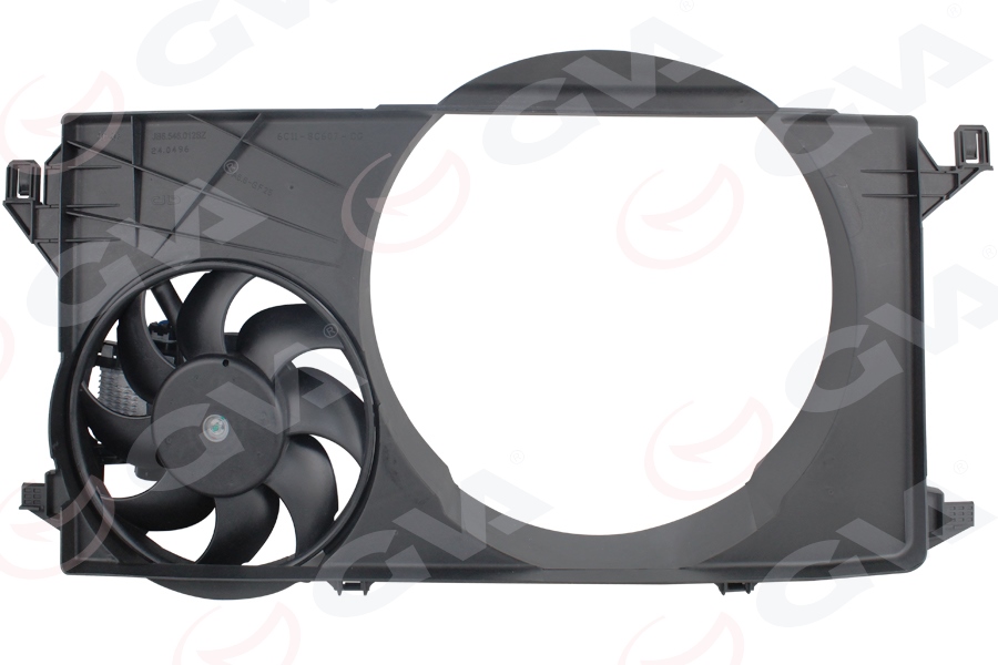 FAN MOTORU DAVLUMBAZLI FORD TRANSİT 06> 2.2-2.4 TDCİ (+AC) (ÇİFTLİ) ARKADAN ÇEKER - GVA - OEM 6C11
