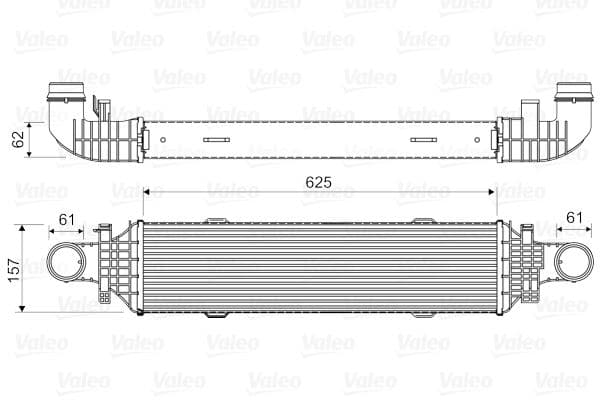 TURBOSARJ RADYATORU MERCEDES W204 S204 C204 C218 W...
