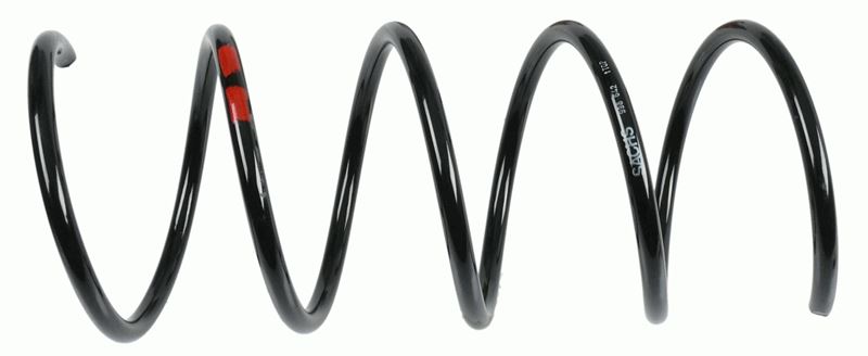HELEZON YAY ON (RENK KODU: 2 X KIRMIZI) MERCEDES C-CLASS W203 S203 - SACHS - OEM A2033214004