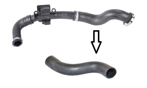 TURBO HORTUMU (BÜYÜK) RENAULT KANGOO EXPRESS II 1.5 DCİ 08=> - OTOZONE - OEM 8200534296
