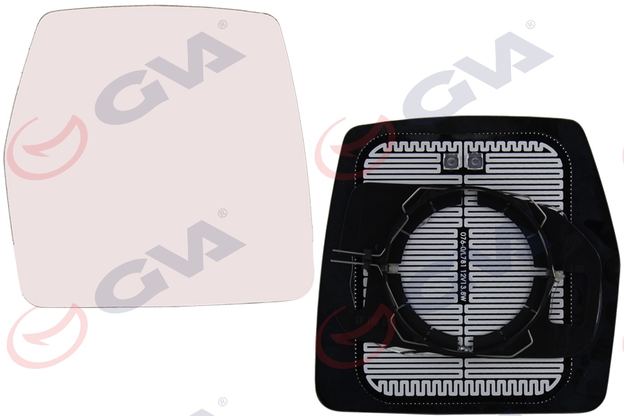 AYNA CAMI SAĞ SCUDO-EXPERT-JUMPY (96-07) ISITMALI+KONVEKS - GVA - OEM 08151.AV