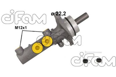 ANA FREN SİLİNDİRİ A1 (8X1-8XK) 1.0 TFSI - CIFAM - OEM 6R1611019D