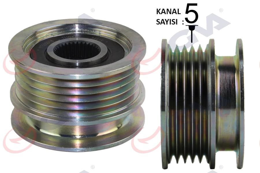 ALTERNATÖR KASNAĞI (RULMANLI) POLO 1.7 SDI-1.9D-SD...