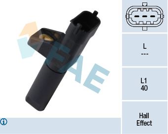 KRANK MILI KONUM SENSORU MERCEDES M272 OM626 OM642 W204 W205 C219 W211 W212 W164 W463 W221 R230 R172 - FAE - OEM A6429050000