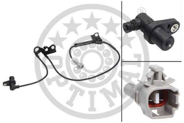 ABS HIZ SENSÖRÜ (ÖN SOL) TOYOTA COROLLA 1.4L 1.6L 4ZZ-FE 3ZZ-FE ZZE120 ZZE121 VVTi SEDAN 02-06 / 1.4L 1NDTV NDE120 04-06 / VERSO 1.6L 3ZZ-FE ZNR10 04-09 (DENSO TİPİ) - OPTIMAL - OEM 8954312070