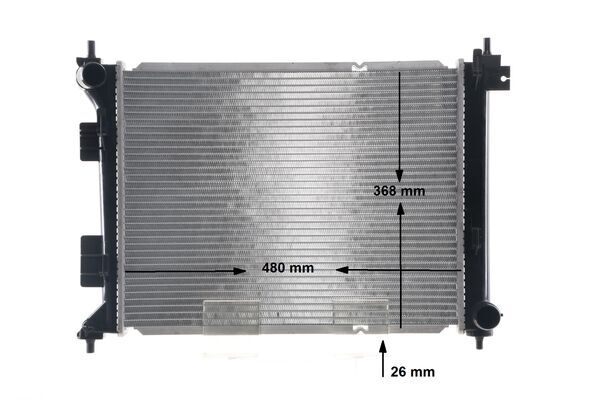 Kühlmittelkühler HYUNDAI I20 — MAHLE CR2103000S - MAHLE