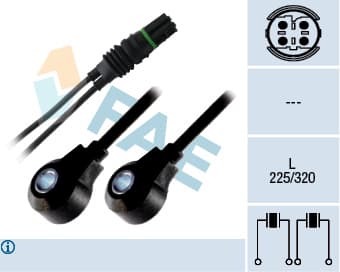VURUNTU SENSORU BMW N43 N45 N46 M52 M54 E81 E88 E3...