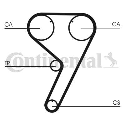 TRİGER KAYIŞI (142x180) ALFA ROMEO FIAT TEMPRA 1.8...