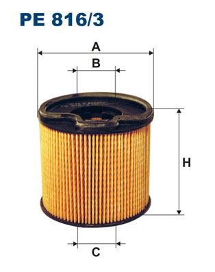 (x) YAKIT FİLTRESİ PARTNER-BERLINGO-C5-JUMPY-XSARA-SCUDO-P206-P307-P406-P607-P806-EXPERT 2.0HDI - PSA - OEM 1906.51