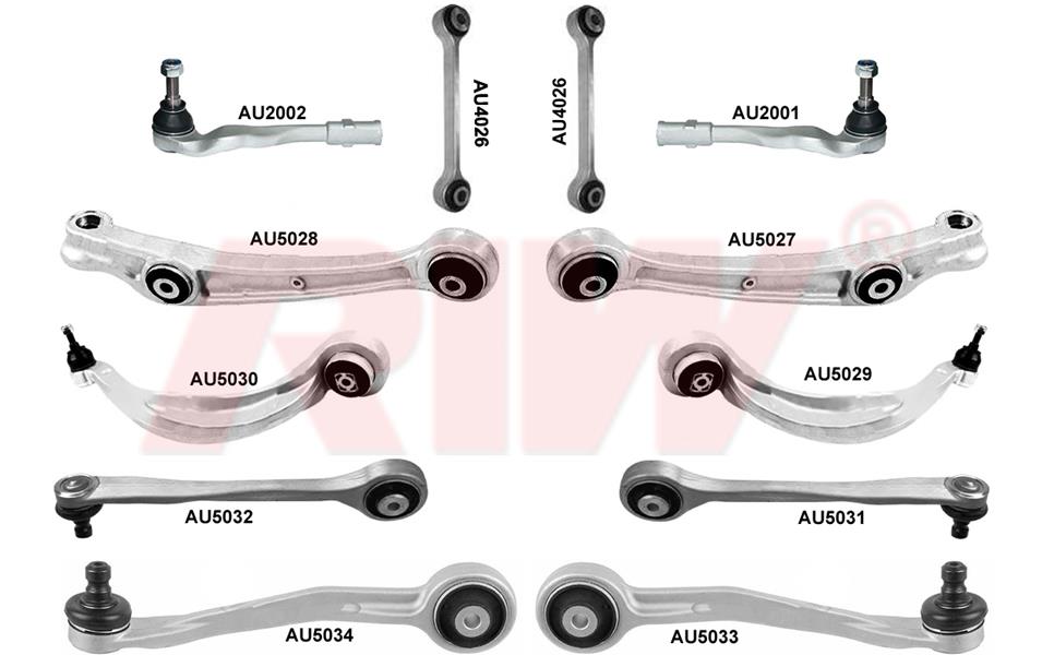 TAMİR KİTİ ÖN AUDI-A4-8K2 8K5 2007-2015 AUDI-A5-8T3 2007-2017 - RIW