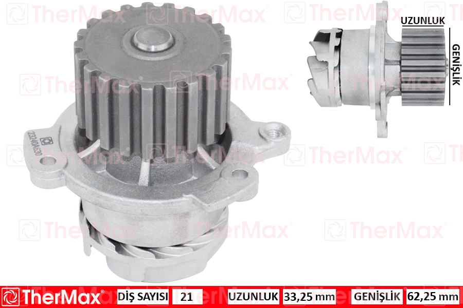 DEVİRDAİM LADA VEGA 110 1.5 16V (T) - THERMAX - OEM 21121307015