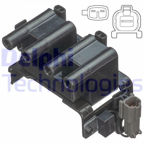 ATEŞLEME BOBİNİ KIARIO - DELPHI - OEM 0K30A1810X