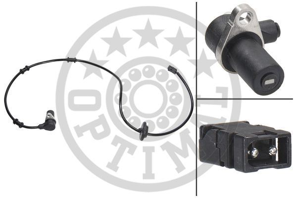 ABS SENSORU ARKA SOL MERCEDES E-CLASS W210 S210 - OPTIMAL - OEM A2105400617