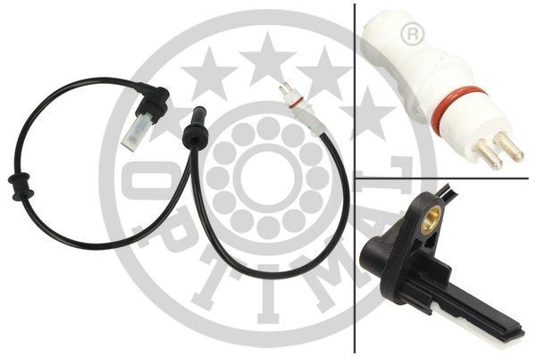ABS SENSÖRÜ ARKA SAĞ RENAULT KANGOO 97>08 - OPTIMAL - OEM 6040004811