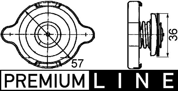 Kühlerdeckel MB - MAHLE