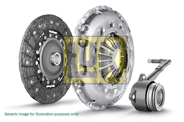 DEBRIYAJ SETI (RULMANLI) MERCEDES W203 CL203 W204 W211 S211 - LUK - OEM A0222507501