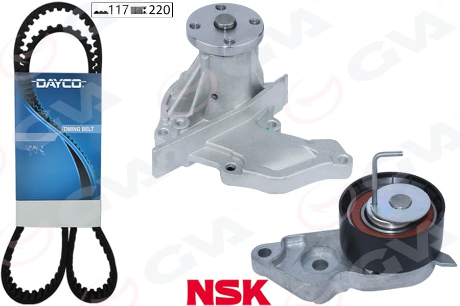 TRİGER SETİ+DEVİRDAİM FORD FOCUS-FİESTA-CMAX 98>...