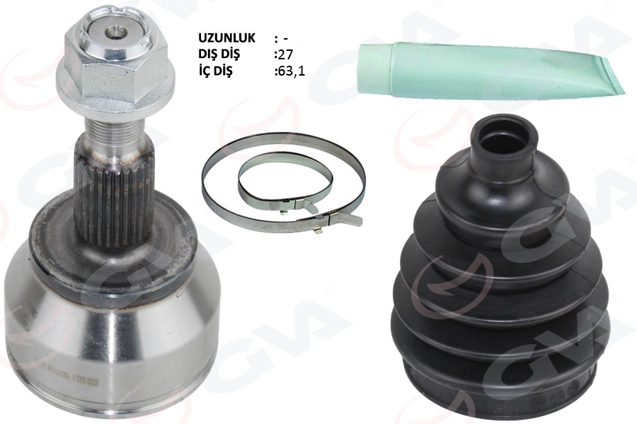 ÖN AKS KAFASI DIŞ SAĞ-SOL FOCUS III 11> 1.6 BENZINLI CVT - GVA - OEM AV613A328EA
