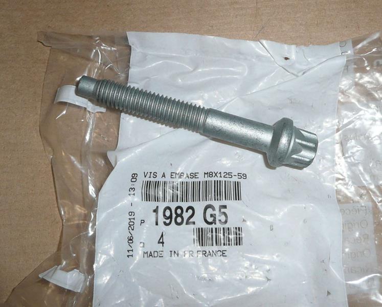 ENJEKTÖR BAĞLANTI VİDASI 1.4-1.6 HDI DV4-DV6 EURO 5 PEUGEOT-CITROEN - PSA - OEM 1982.G5