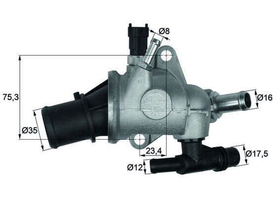 TERMOSTAT Thermostat. integral