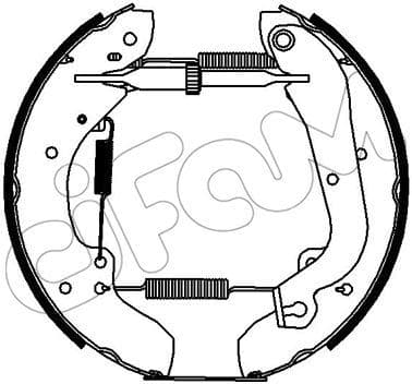 HIZLI TAMİR KİTİ(PAPUÇ+FREN SİLİNDİRİ+YAYLAR) FORD...