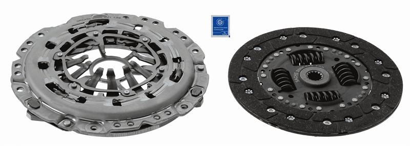 DEBRİYAJ SETİ (BASKI+DİSK) MERIVA-ASTRA H 1.6-1.8 03/04> (EASYTRONİK) (Z16XEP-Z18XE) - SACHS - OEM 5666006
