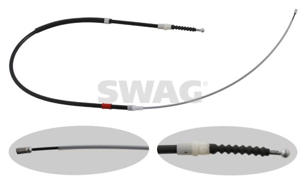EL FRENİ TELİ (FEBI 30766) - SWAG - OEM 1T0609721F