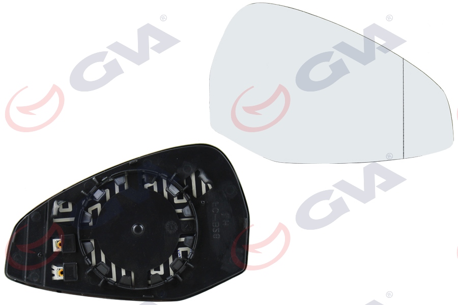 AYNA CAMI SAĞ A4 15> ISITMALI+ASFERİK - GVA - OEM 8W0857536E
