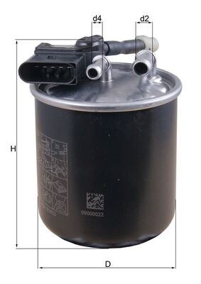 YAKIT FILTRESI MERCEDES OM651 W204 W205 C218 W212 C207 - MAHLE - OEM A6510901652