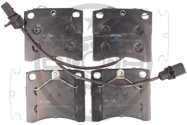 FREN BALATA SETİ DİSKLİ FREN TRANSPORTER T4 Bus70XB-70XC-7DB-7DW-7DK)-TRANSPORTER T4 Kasten70XA)-TRA - OPTIMAL - OEM 7D0698151C