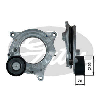KAYIS GERGI RULMANI BMW F20 F21 F30 F32 G30 G11 G0 - GATES - OEM 11288580360