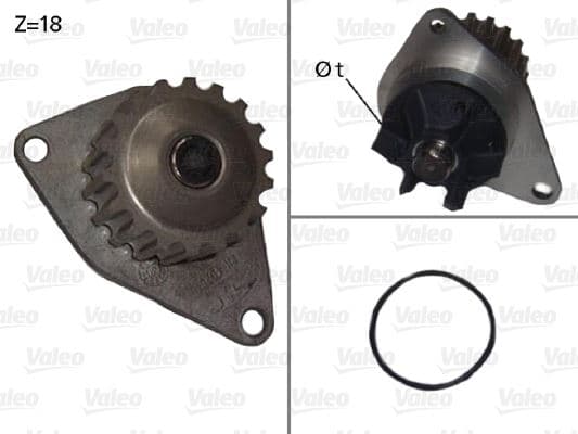 DEVIRDAIM SU POMPASI PEUGEOT P206-P207-P307 CITROE...