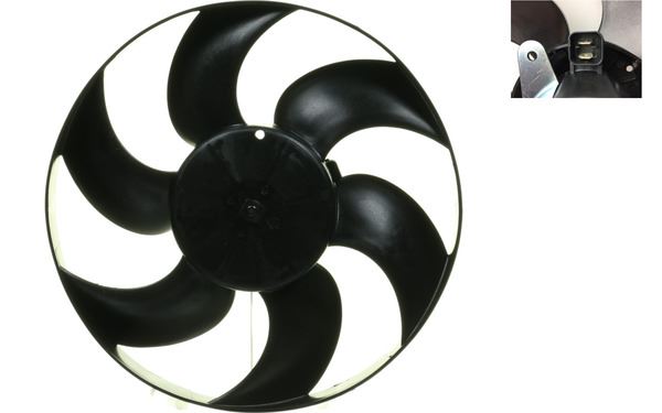 FAN MOTORU + PERVANE CITROEN XANTIA-XSARA PEUGEOT P306 (220W-320mm) - MAHLE - OEM 1253.J4