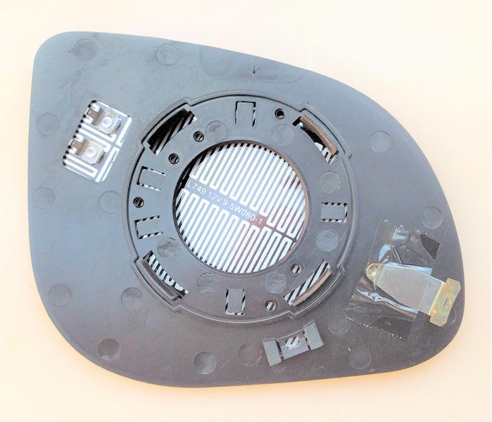 DIŞ DİKİZ AYNA CAMI ISITMALI SOL İ20 ( İ10 2012-2 - ART - OEM 876111J100