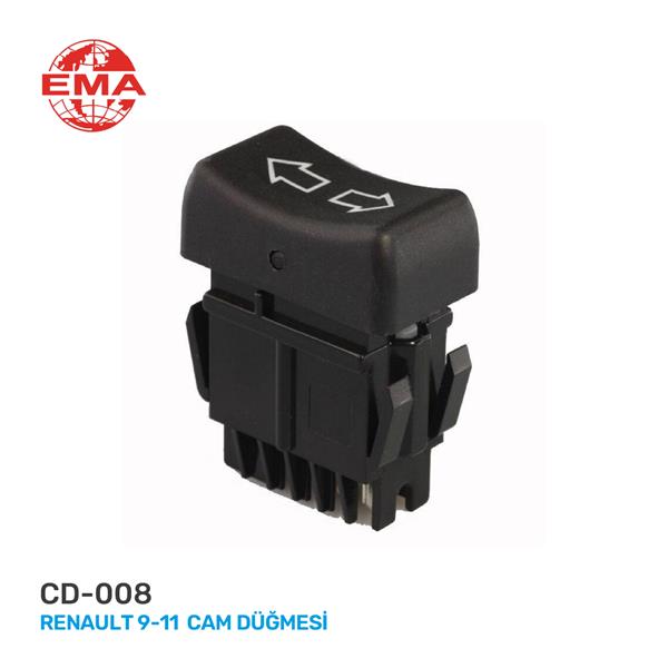 CAM AÇMA ANAHTARI RENAULT R9-R11 (TEKLİ) (5 PİN) - EMA - OEM 7700705925