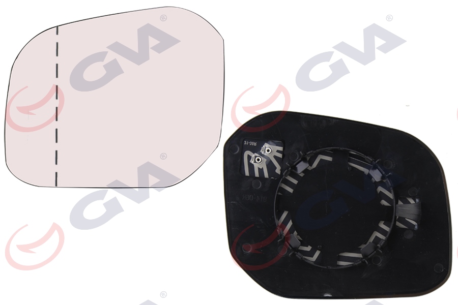 AYNA CAMI ELEKTİRİKLİ ISITMALI SOL CADDY (15-) (KONVEKS) (VM-6375AGHL) - GVA - OEM 2K5857521C