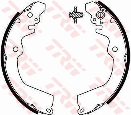 ARKA PABUÇ BALATA CARISMA 1.6 1.8 1.9TD (96-06) CO - TRW - OEM MB950064
