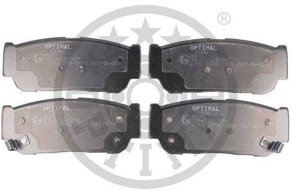 FREN BALATA SETİ DİSKLİ FREN SORENTO [USA] Sport U - OPTIMAL - OEM 48413091A0