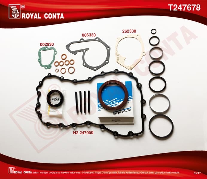 ALT TAKIM CONTA (SKT KEÇELİ) CLIO-MGN-R19-EXP 1.9 ...