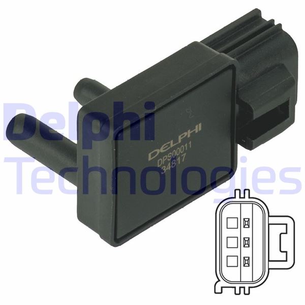 EGZOZ BASINC SENSORU BOXER / JUMPER 22 HDI 11- - DELPHI - OEM 1606610880
