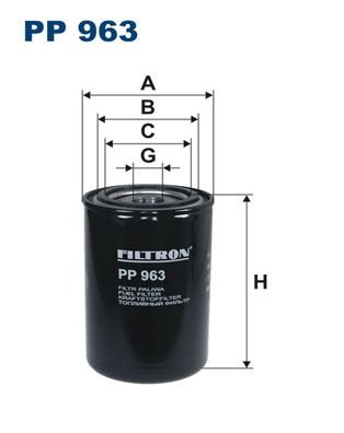 YAKIT FİLTRESİ SCANIA 114-124-144 - FILTRON - OEM 1341638