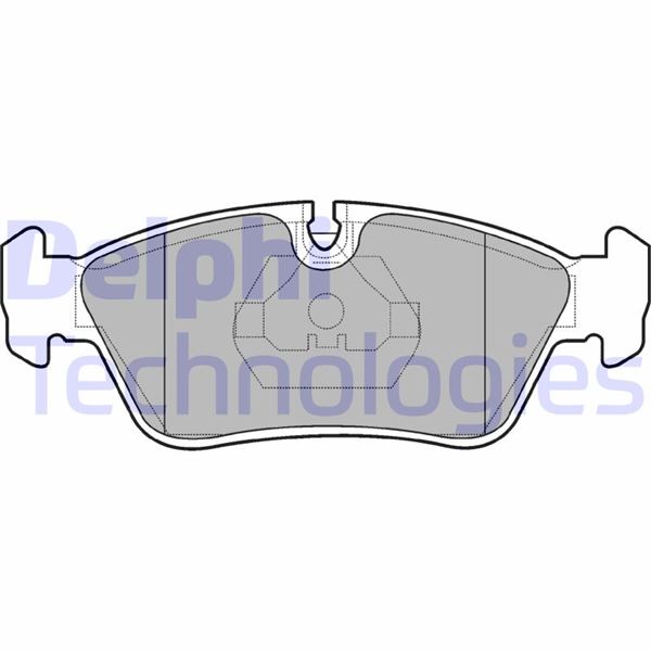 FREN BALATASI ON BMW E46 E36 - DELPHI - OEM 34116761244