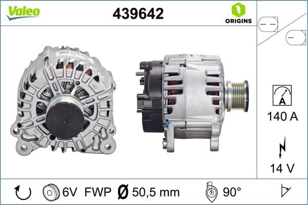 ALTERNATÖR AUDI A5 TD (TG14C020)